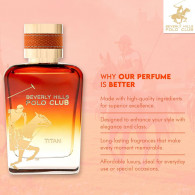 Titan Beverly Hills Polo Club Eau de Toilette Homme 100Ml En Tunsiie