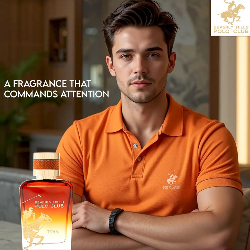 Titan Beverly Hills Polo Club Eau de Toilette Homme 100Ml En Tunsiie