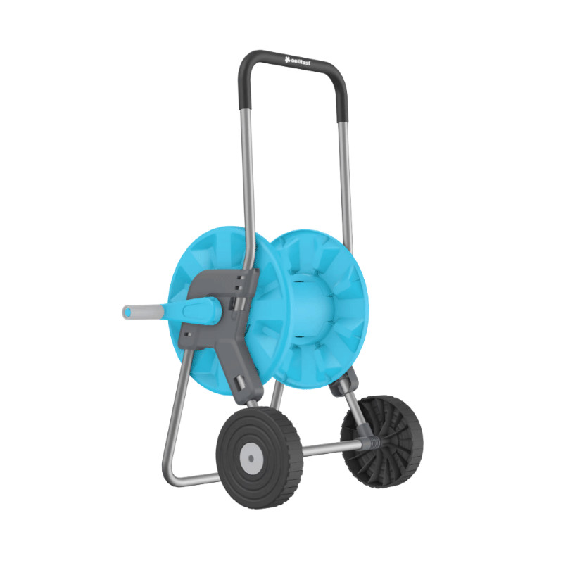 Enrouleur De Tuyau Cellfast Aluplus Avec Roues Bleu EN Tunisie