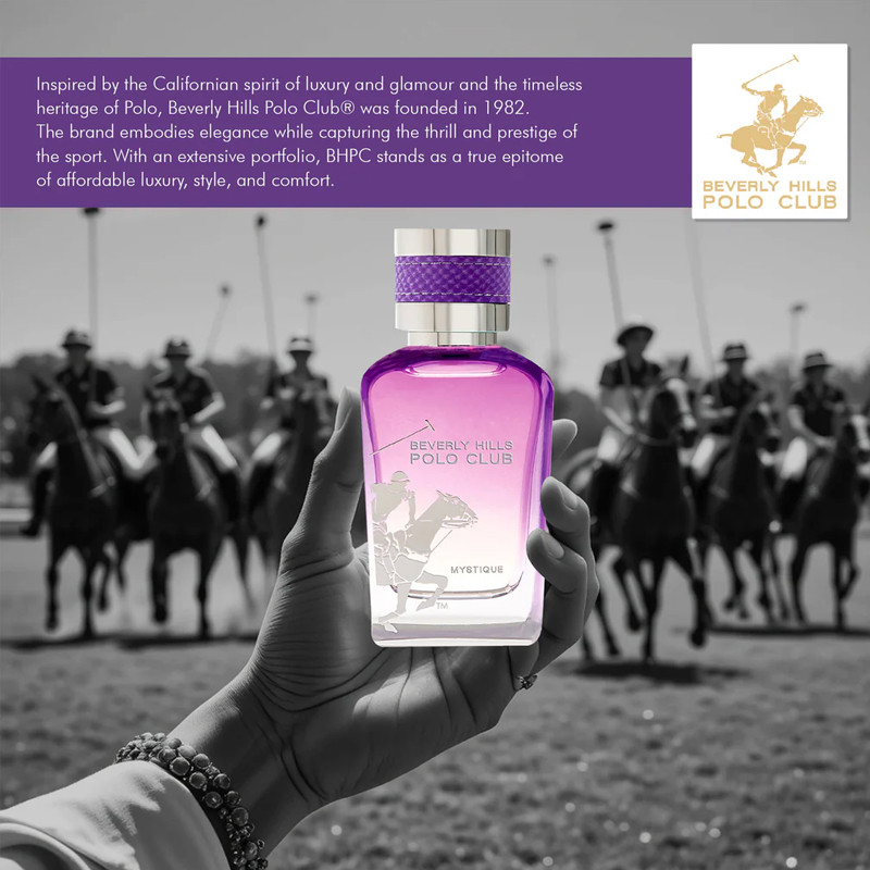 Mystique Beverly Hills Polo Club Eau de Toilette Femme 100Ml En Tunisie
