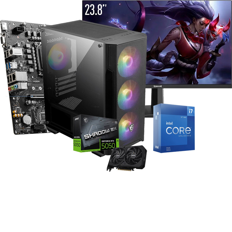 Pc de Bureau Gamer MAX 507 i5 12Gén 16Go 512Go SSD  RTX 5050 8Go en Tunisie