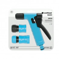 Kit d'Arrosage Avec Pistolet Cellfast 50-531 1/2″-5/8″ Bleu