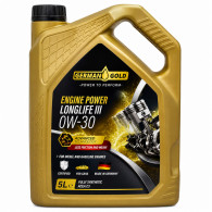 Huile Moteur German Gold Engine Power LongLife III 0W30 5L En Tunisie