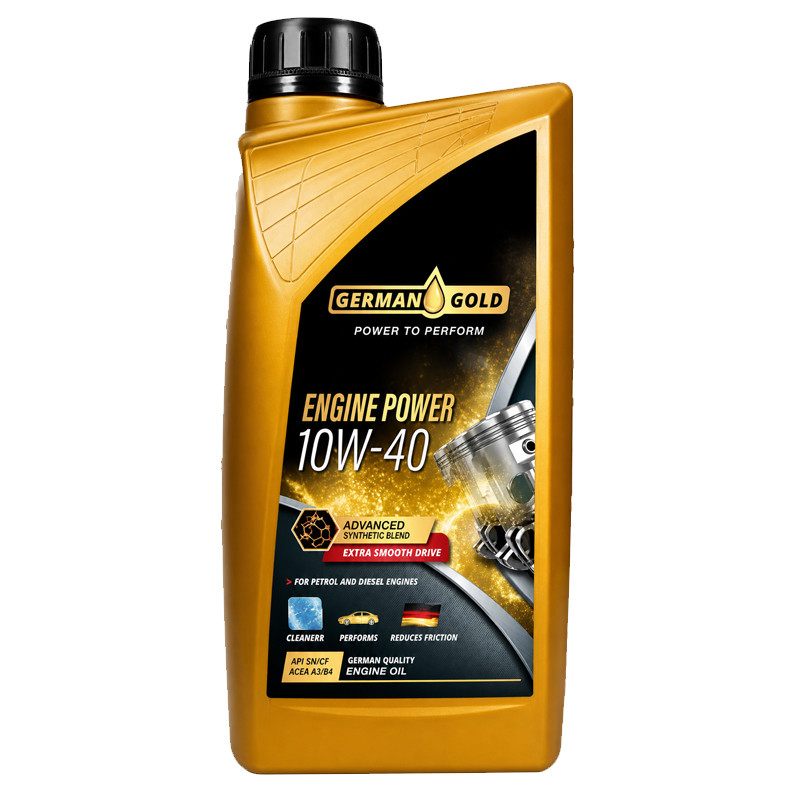 Huile Moteur German Gold Engine Power 10W-40 1L en Tunisie