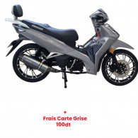Moto Uniscoot Tiger 125CC Gris