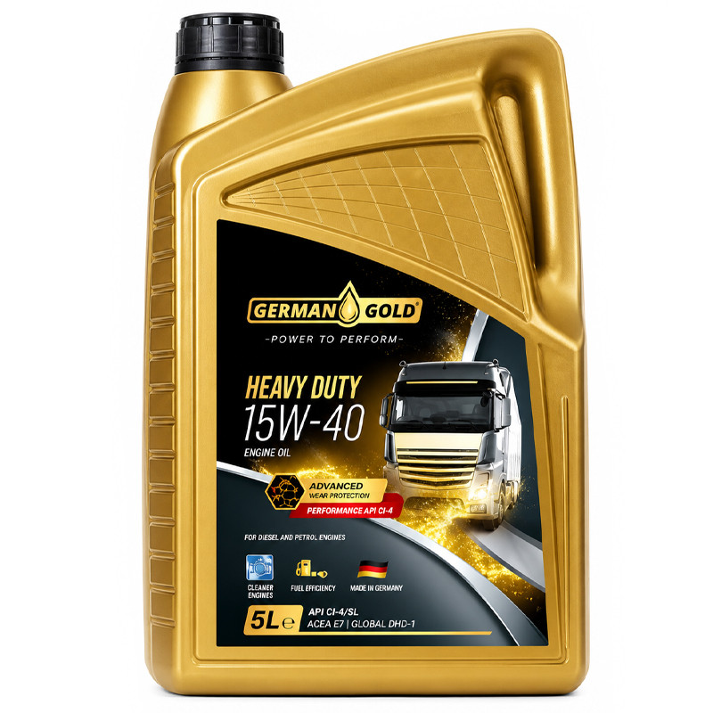 Huile Moteur German Gold Engine Power 15W-40 5L en Tunisie