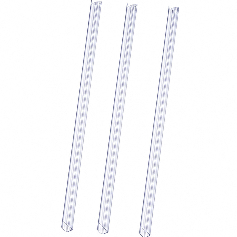 100 Baguettes Reliure Plastique 12mm Blanc en Tunisie
