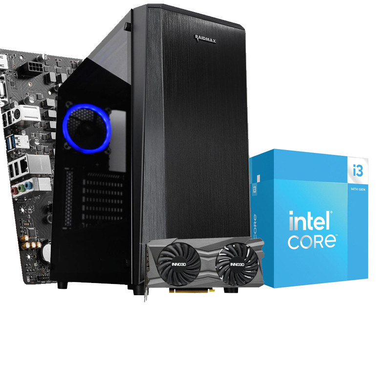 Pc de Bureau Gamer NOVA-301 i3 14Gén16Go 512Go SSD RTX 3050 8Go en Tunisie
