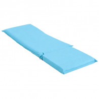Matelas De Transat Pliable En Tissu Imperméable Bleu en Tunisie