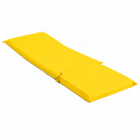 Matelas De Transat Pliable En Tissu Imperméable Jaune en Tunisie