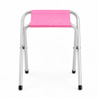 Tabouret Pliable De Plage Et De Camping Rose En Tunisie