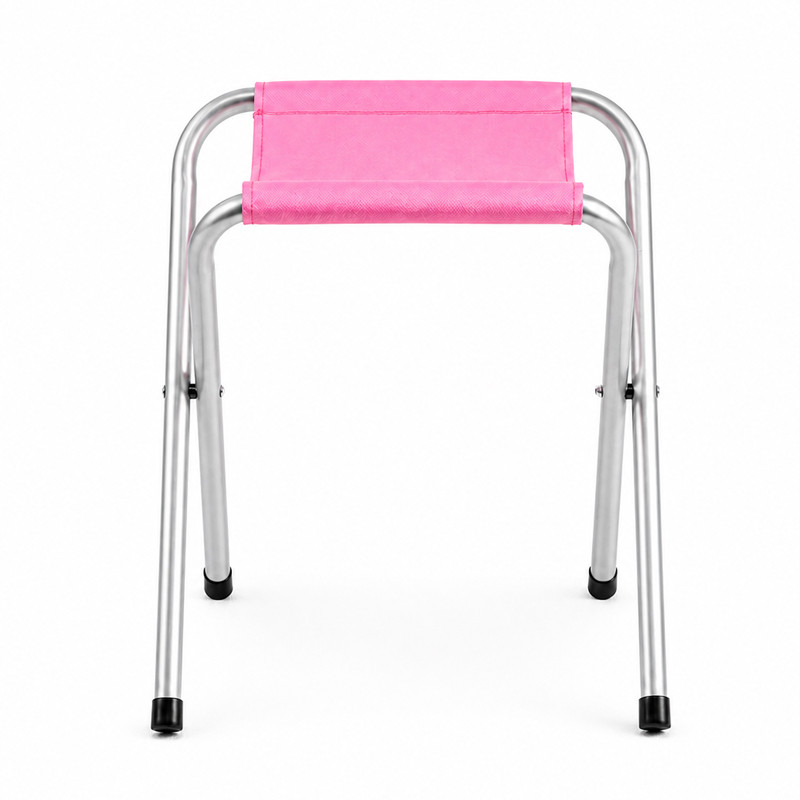 Tabouret Pliable De Plage Et De Camping Rose En Tunisie