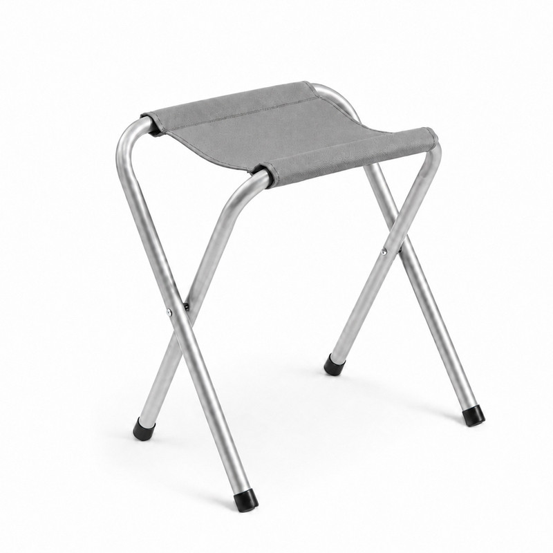 Tabouret Pliable De Plage Et De Camping Gris En Tunisie