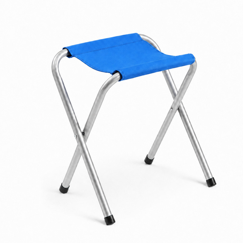 Tabouret Pliable De Plage Et De Camping Bleu En Tunisie
