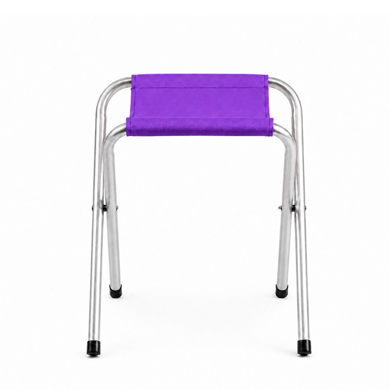 Tabouret Pliable De Plage Et De Camping Violet En Tunisie