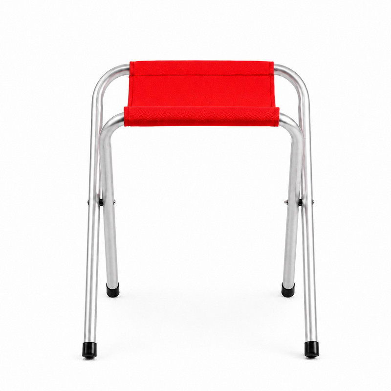 Tabouret Pliable De Plage Et De Camping Rouge En Tunisie