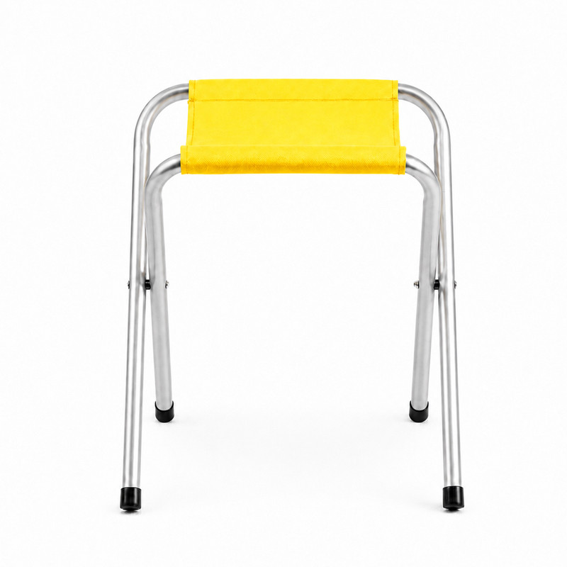 Tabouret Pliable De Plage Et De Camping Jaune En Tunisie