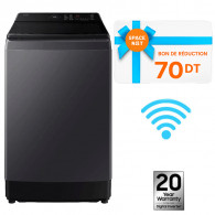Machine à Laver Top Samsung WA80F13S5CNQ Smart 13Kg Noir