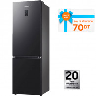 Réfrigérateur Combiné Samsung RB34C673ES9 340L NoFrost Noir en Tunisie