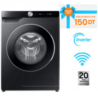 Machine à Laver Samsung Lavante Séchante WW11D7B85GBM 11Kg Silver en Tunisie