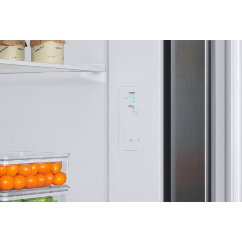 Réfrigérateur Side By Side Samsung 641L RS66A8100S9 Inox
