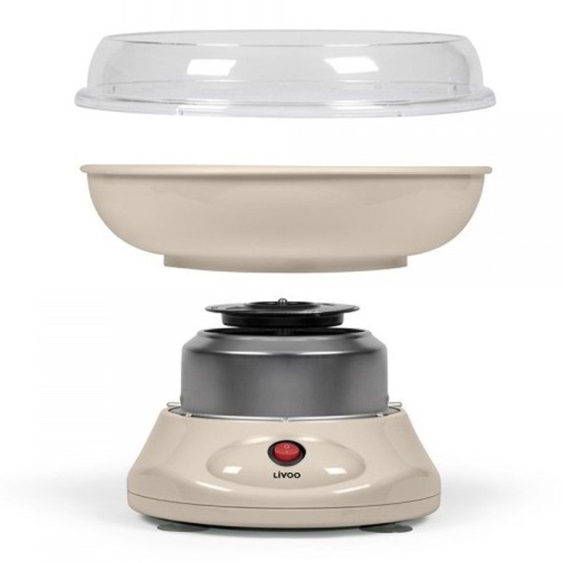 Machine à Barbe à Papa Livoo DOM468C 450W Crème en Tunisie