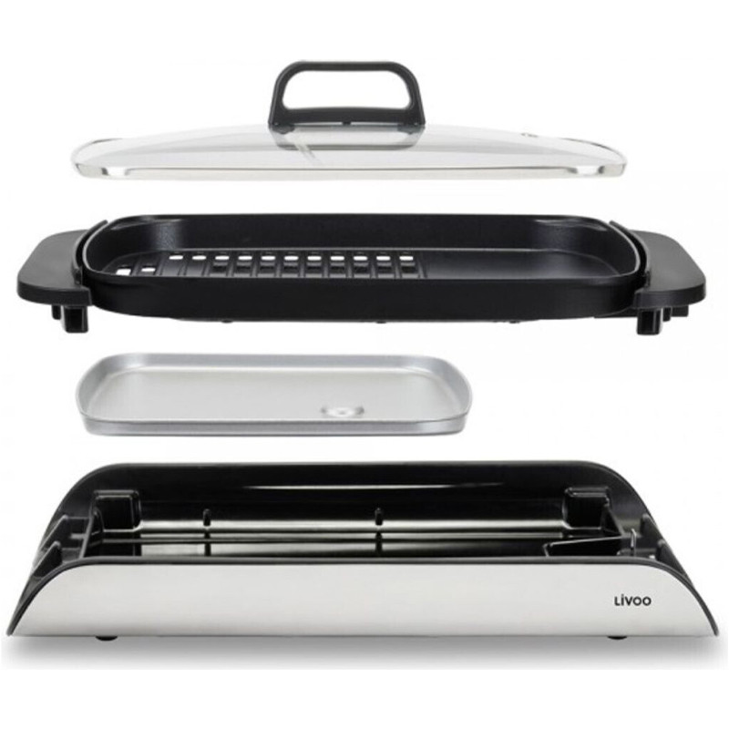 Grill Electrique Livoo DOC321 2000W Noir en Tunisie