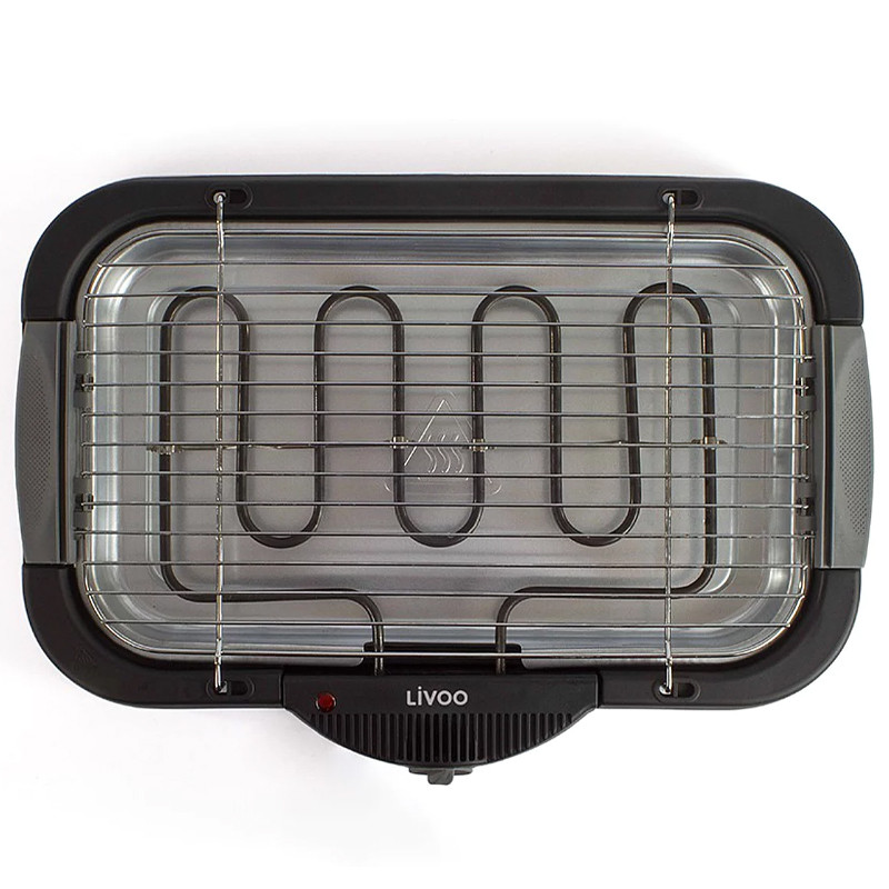 Barbecue Electrique De Table Livoo DOC153 2000W Noir en Tunisie
