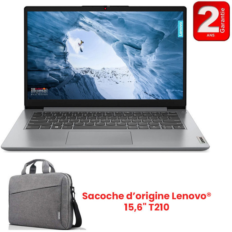 Pc Portable Lenovo IdeaPad 1 15IJL7 Intel Celeron N4500 8Go 256Go SSD Windows 11 En Tunisie