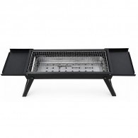 Barbecue à Charbon Rectangulaire Noir en Tunisie