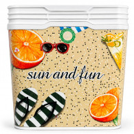 Glacière Sofpince Sun And Fun 28 Litres Beige