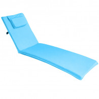 Matelas De Transat Imperméable Avec Coussin Bleu Ciel En Tunisie