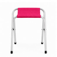 Tabouret Pliable De Plage Et De Camping Rose En Tunisie