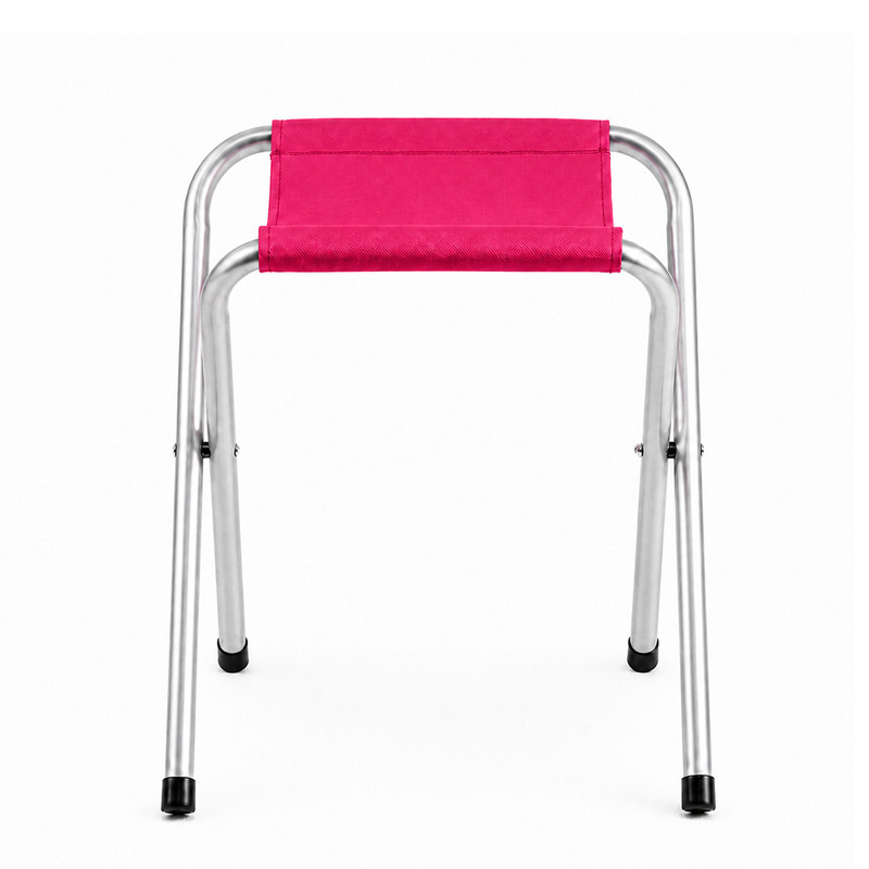 Tabouret Pliable De Plage Et De Camping Rose En Tunisie
