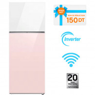 Réfrigérateur Samsung RT47CB66448CEL 460Litres NoFrost Blanc & Rose en Tunisie
