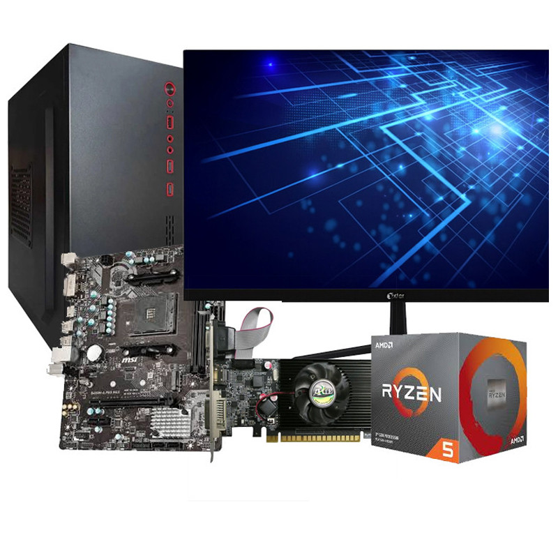 Pc De Bureau Gamer Lightgaming AMD Ryzen 5 16Go 256Go SSD EN Tunisie