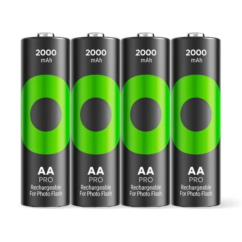 4 Piles Rechargeables GP Recyko PRO Photoflash AA 1.2 V En Tunisie