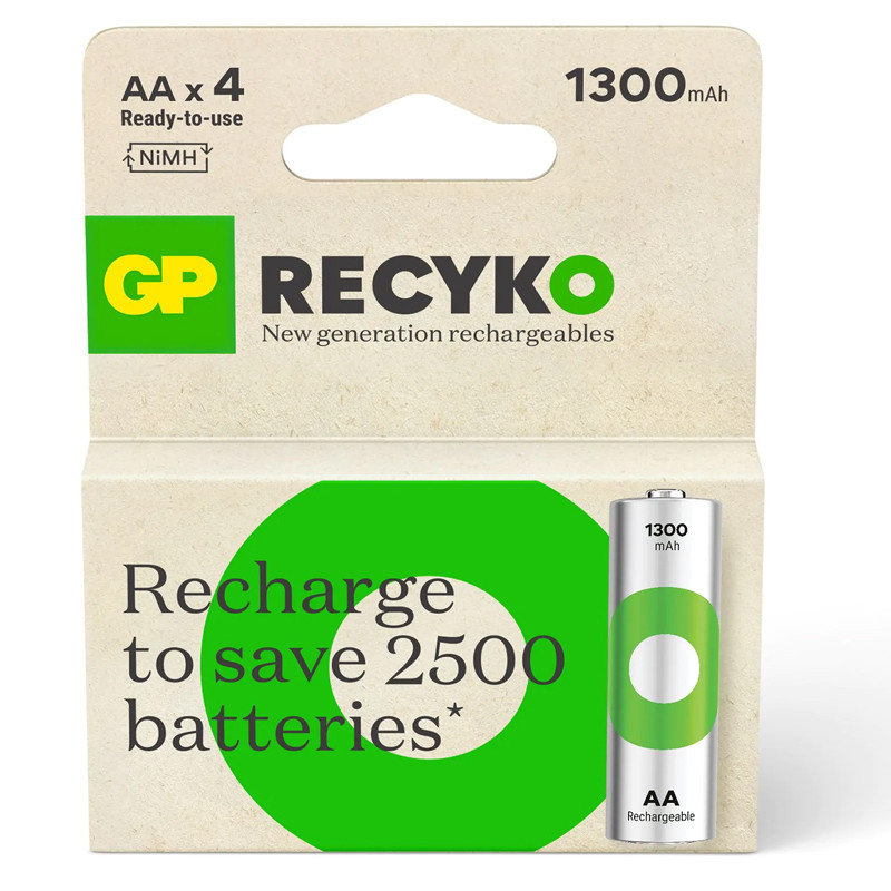Pile Rechargeable GP 1.2V 1300mAh en Tunisie