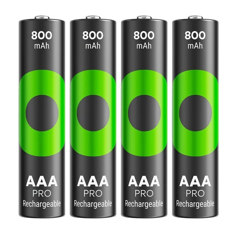 Piles Rechargeable GP Recyko PRO AAA 800 mAh en Tunisie