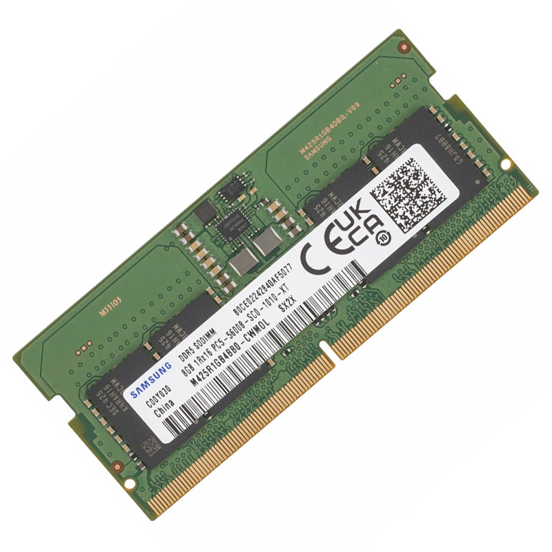 Barrette Mémoire Samsung 8Go DDR5 5600MHz SO-DIMM en Tunisie