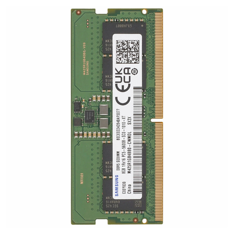 Barrette Mémoire Samsung 8Go DDR5 5600MHz SO-DIMM en Tunisie