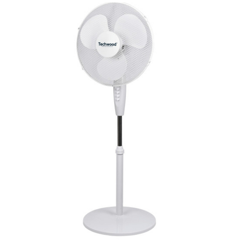 Ventilateur Sur Pied Techwood TVE-4040 40W Blanc en Tunisie