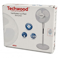 Ventilateur Sur Pied Techwood TVE-4040 40W Blanc en Tunisie