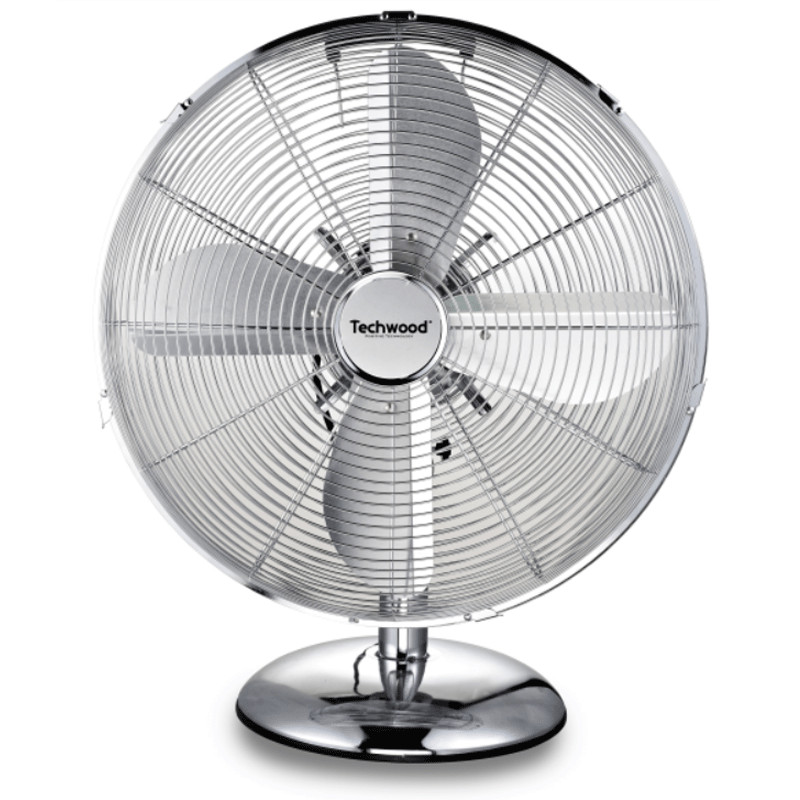 Ventilateur De Table Techwood TVI-339 45W Chrome en Tunisie