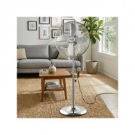 Ventilateur Sur Pied Techwood TVI-444 50W Chrome EN Tunisie