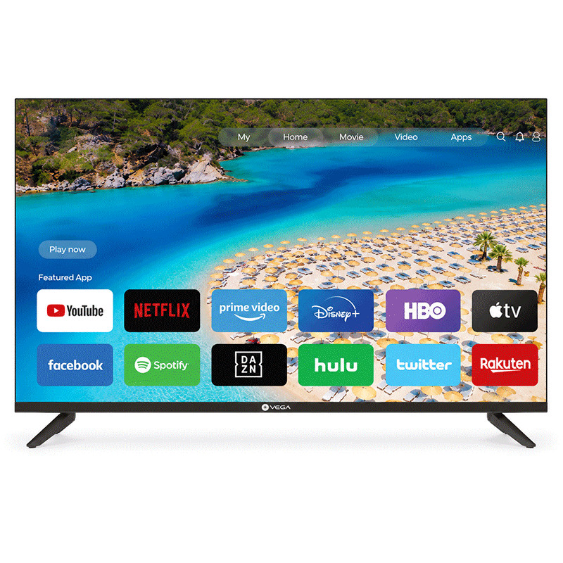 TV Vega F32F2HBS 32" Smart Tv Noir en Tunisie