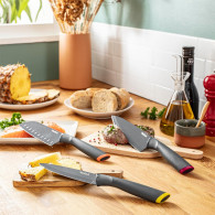 Couteau Santoku Tefal Fresh Kitchen 12Cm Gris En Tunisie