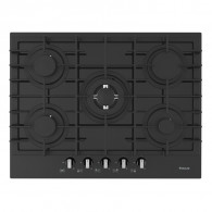 Plaque De Cuisson Focus 70Cm 5 Feux Noir (F.406B) en Tunisie