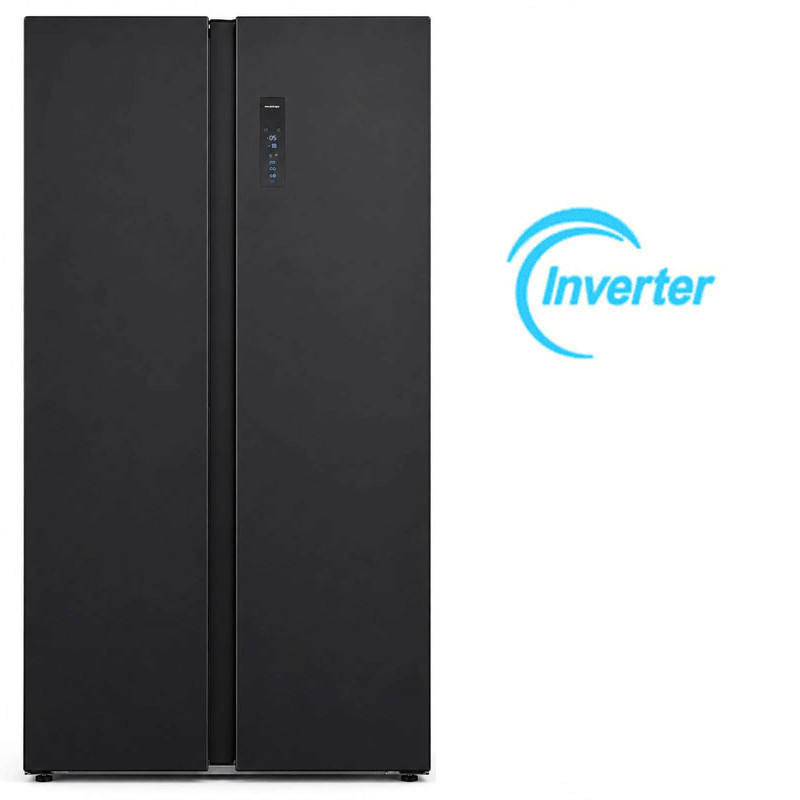Réfrigérateur Side by Side Newstar SBS560DX Inverter 560L NoFrost Dark Silver en Tunisie