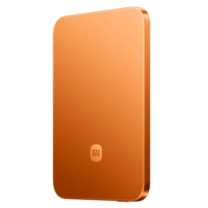 Power Bank Xiaomi UltraThin Magnetic 5000mAh 15W Orange en Tunisie